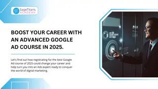 Boost Your Career with an Advanced Google Ad Course in 2025.