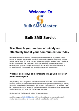 Reach your audience quickly and effectively boost your communication today