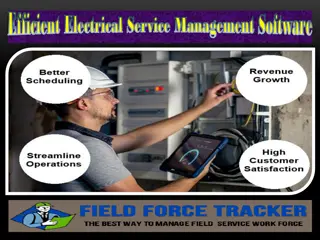 Efficient Electrical Service Management Software