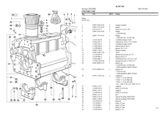 HURLIMANN h-307-xe Tractor Parts Catalogue Manual Instant Download