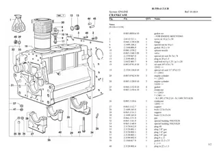 HURLIMANN h-358-4 club Tractor Parts Catalogue Manual Instant Download