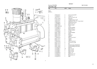 HURLIMANN h-361 f Tractor Parts Catalogue Manual Instant Download