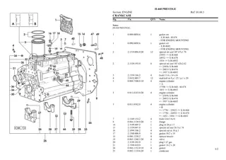 HURLIMANN h-468 prestige Tractor Parts Catalogue Manual Instant Download