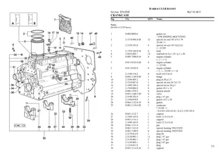 HURLIMANN h-468-4 club basso Tractor Parts Catalogue Manual Instant Download