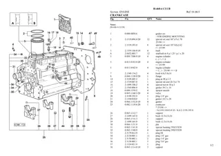 HURLIMANN h-468-4 club Tractor Parts Catalogue Manual Instant Download