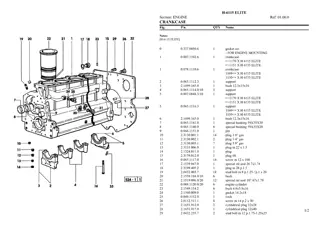 HURLIMANN h-6115 elite Tractor Parts Catalogue Manual Instant Download