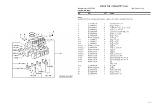 HURLIMANN joker 70 e Tractor Parts Catalogue Manual Instant Download (SN h10s653wt1e1001 and up)