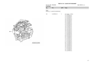 HURLIMANN prince 45 Tier 3 Tractor Parts Catalogue Manual Instant Download (SN zkds2702v0mh20001 and up)