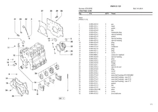 HURLIMANN prince 325 Tractor Parts Catalogue Manual Instant Download