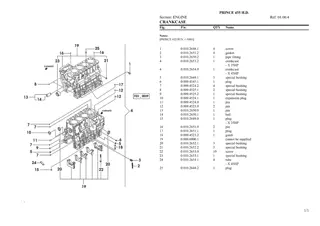 HURLIMANN prince 435 h.d Tractor Parts Catalogue Manual Instant Download