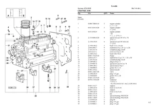 HURLIMANN xa-606 Tractor Parts Catalogue Manual Instant Download