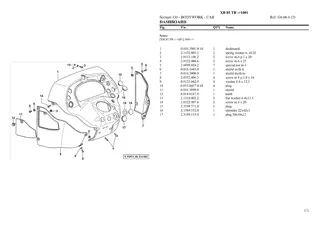 HURLIMANN xb 85 tb Tier 3 Tractor Parts Catalogue Manual Instant Download (SN 1001 and up)