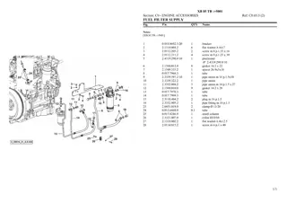 HURLIMANN xb 85 tb Tier 3 Tractor Parts Catalogue Manual Instant Download (SN 5001 and up)