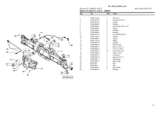 HURLIMANN XL 130.4 t4i hi level (Tier 4i) Tractor Parts Catalogue Manual Instant Download