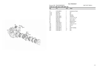 HURLIMANN XL 135 dcr 4v Tier 3 Tractor Parts Catalogue Manual Instant Download