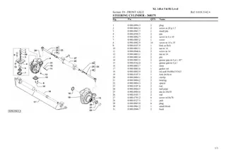 HURLIMANN XL 140.4 t4i hi level (Tier 4i) Tractor Parts Catalogue Manual Instant Download