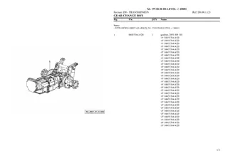 HURLIMANN XL 175 dcr hi-level Tier 3 Tractor Parts Catalogue Manual Instant Download (SN 20001 and up)