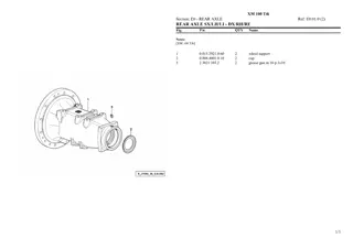 HURLIMANN xm 100 t4i (Tier 4i) Tractor Parts Catalogue Manual Instant Download