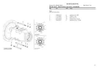 HURLIMANN xm 100 t4i hi-level (Tier 4i) Tractor Parts Catalogue Manual Instant Download