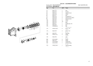 HURLIMANN xm 100 Tier 3 Tractor Parts Catalogue Manual Instant Download (SN zkdj880200th10001 and up)