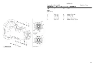 HURLIMANN xm 110 t4i (Tier 4i) Tractor Parts Catalogue Manual Instant Download