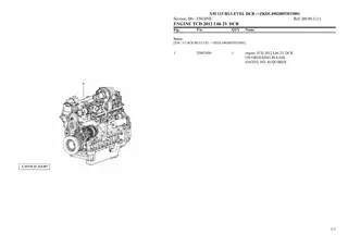 HURLIMANN xm 115 hi-level dcr Tier 3 Tractor Parts Catalogue Manual Instant Download (SN zkdl490200th15001 and up)