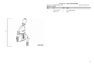 HURLIMANN xm 120 t4i (Tier 4i) Tractor Parts Catalogue Manual Instant Download (SN zkdy7502w0th10001 and up)