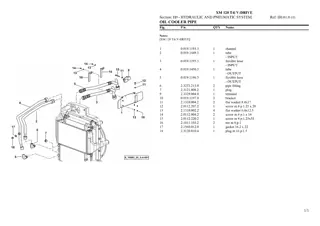 HURLIMANN xm 120 t4i v-drive Tractor Parts Catalogue Manual Instant Download