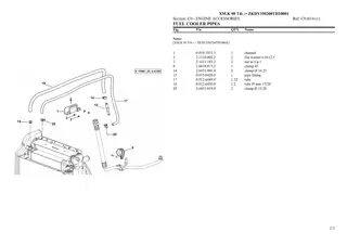 HURLIMANN xm.k 90 t4i (Tier 4i) Tractor Parts Catalogue Manual Instant Download (SN zkdy350200th10001 and up)