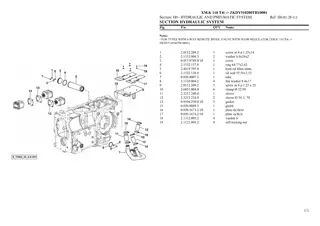 HURLIMANN xm.k 110 t4i (Tier 4i) Tractor Parts Catalogue Manual Instant Download (SN zkdy510200th10001 and up)