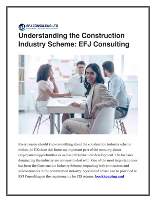 Understanding the Construction Industry Scheme EFJ Consulting