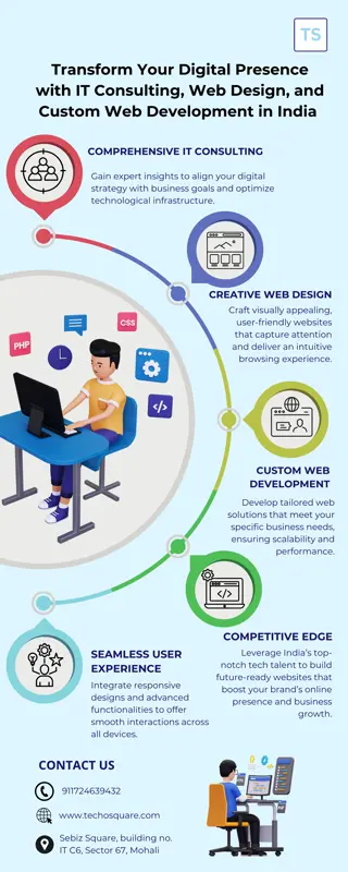 Transform Your Digital Presence with IT Consulting, Web Design, and Custom Web Development in India