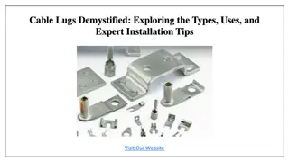 Cable Lugs Demystified - Exploring the Types, Uses, and Expert Installation Tips