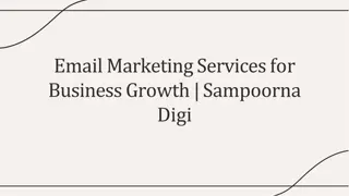 Email Marketing Services for Business Growth  Sampoorna Digi