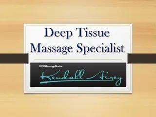 Deep Tissue Massage Specialist