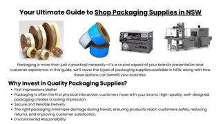 Premium Packaging Supplies in NSW | Quality Solutions for Every Need