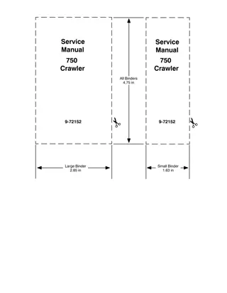 CASE 750 Crawler Dozer Service Repair Manual Instant Download