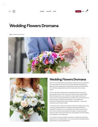 Wedding Flowers Dromana