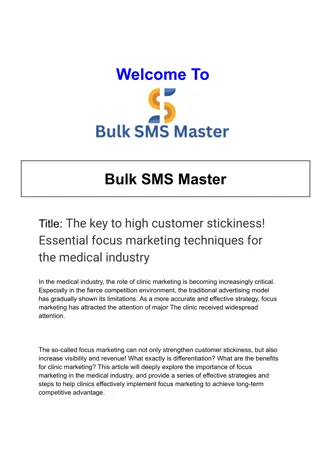 The key to high customer stickiness! Essential focus marketing techniques for the medical industry