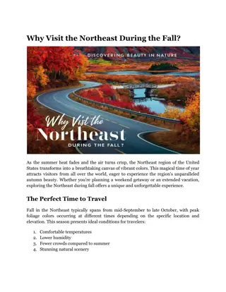 Why Visit the Northeast During the Fall_