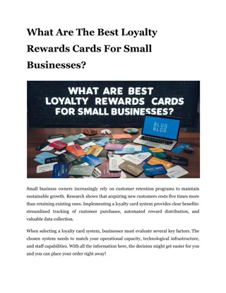 What Are The Best Loyalty Rewards Cards For Small Businesses_