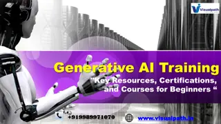 Gen AI Online Training |  Generative AI Course in Hyderabad