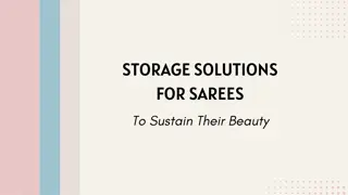 Storage Solutions for Sarees To Sustain Their Beauty