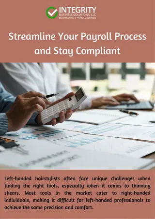 Benefits of Outsourcing Payroll Services- Integrity Business Solutions