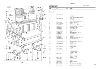 SAME aster 60 Tractor Parts Catalogue Manual Instant Download