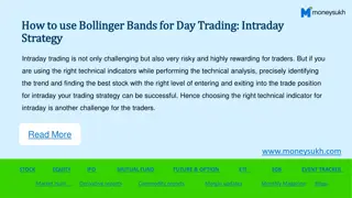 How to use Bollinger Bands for Day Trading Intraday Strategy