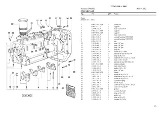 SAME titan 150 Tractor Parts Catalogue Manual Instant Download (SN 3001 and up)