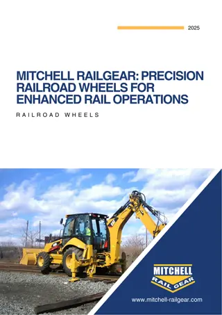 Mitchell Railgear - Precision Railroad Wheels for Enhanced Rail Operations