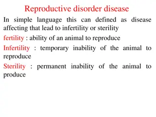 Reproductive disorder disease