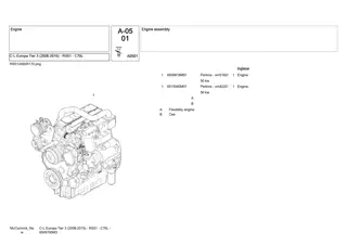 McCormick C-L Europa Tier 3 (2008-2015) - RS51 - C70L Tractor Parts Catalogue Manual Instant Download